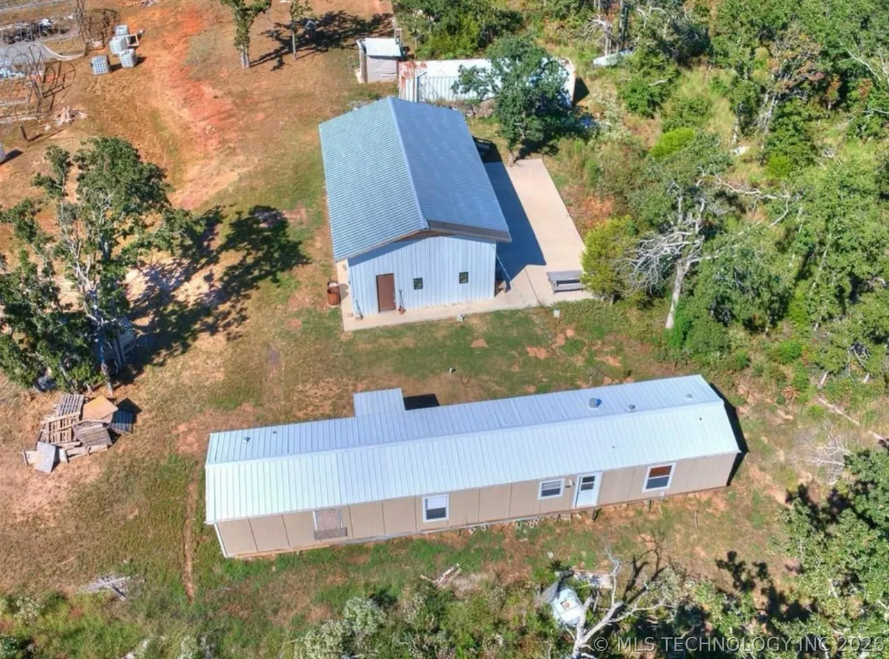 Front exterior — 19700 Mooseville Drive, Noble, OK 73068