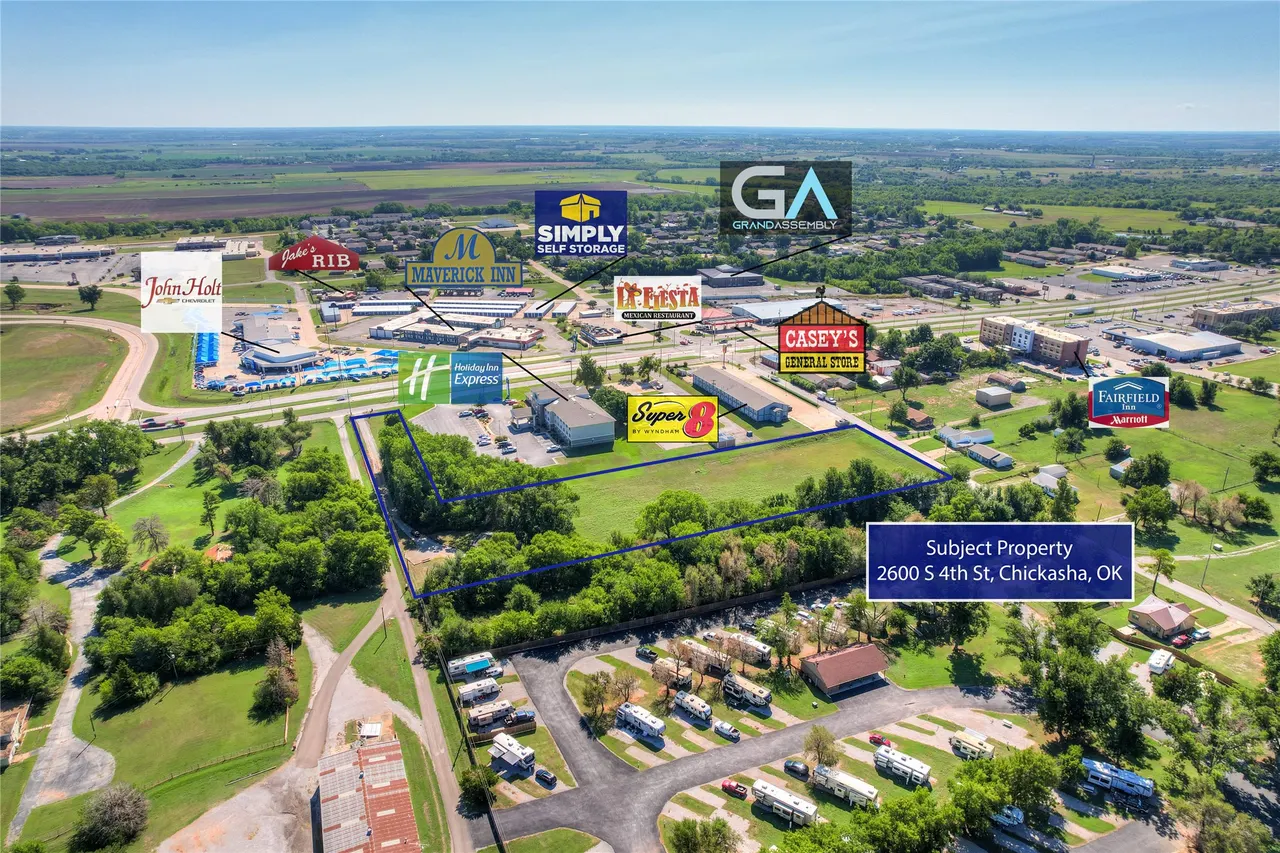 Front exterior — 2600 S 4th Street, Chickasha, OK 73018