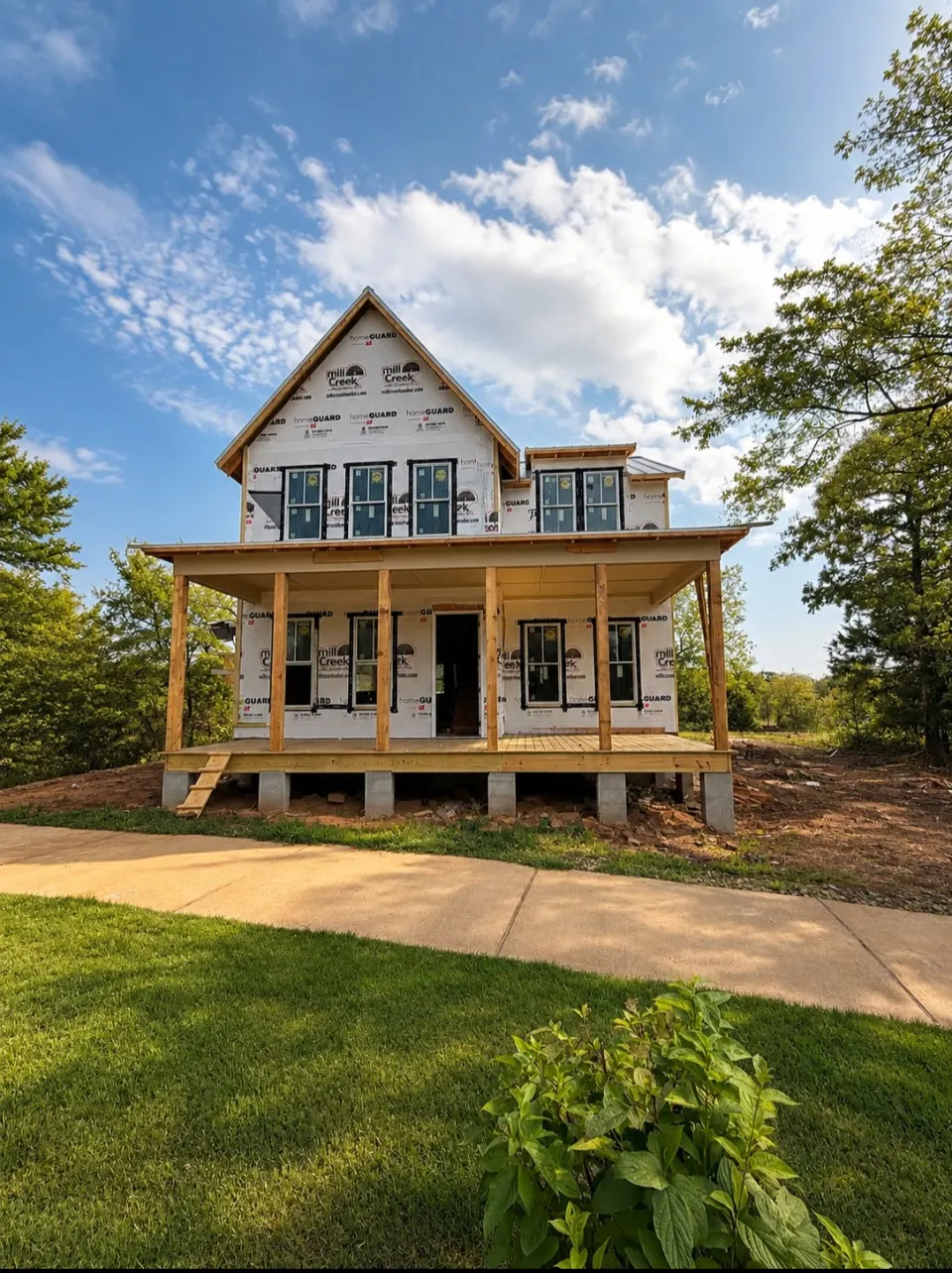 Front exterior — 117 Ridgeline Road, Carlton Landing, OK 74432