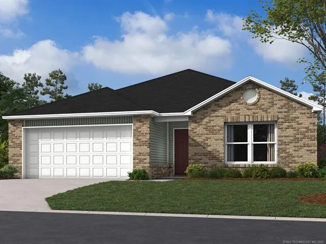 Front exterior — 21 Sunflower Street, Bristow, OK 74010