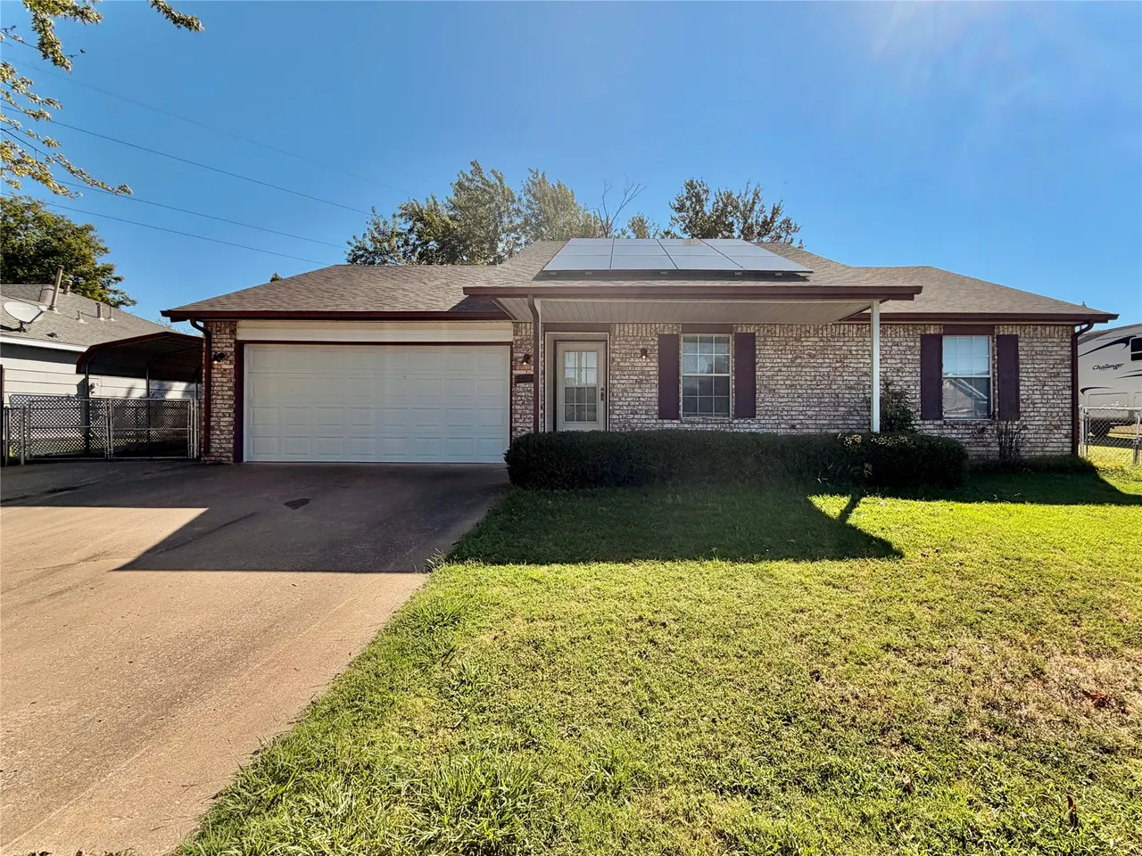 Front exterior — 14505 S Nyssa Place, Glenpool, OK 74033