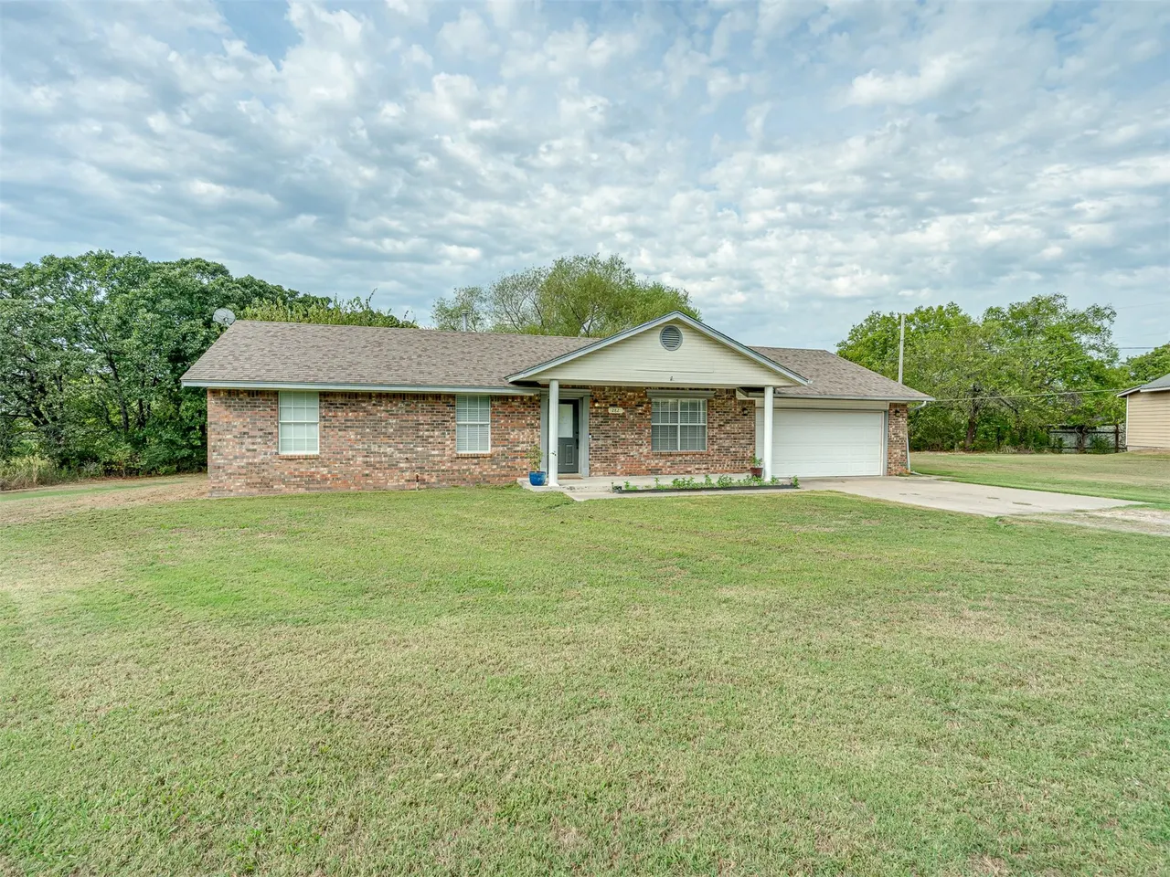 Front exterior — 282 Westland Road, Sapulpa, OK 74066