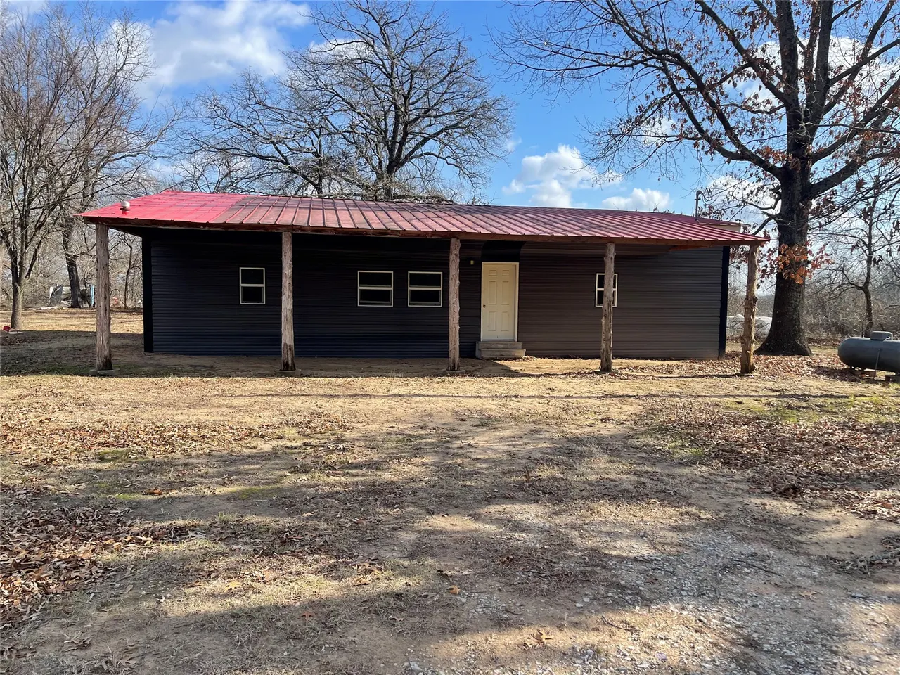Front exterior — 12078 S Forrest Hill Road, Atoka, OK 74525
