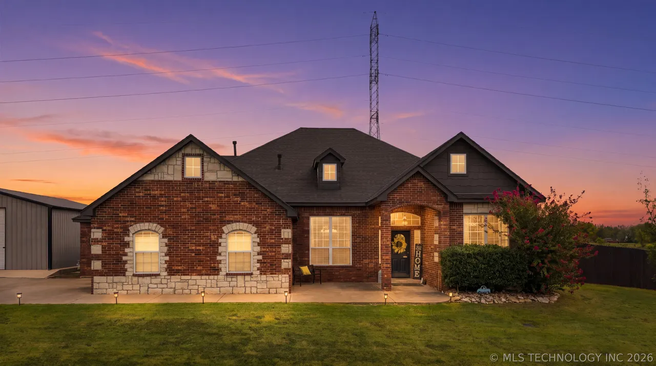 Front exterior — 12777 N 44th Avenue E, Skiatook, OK 74070