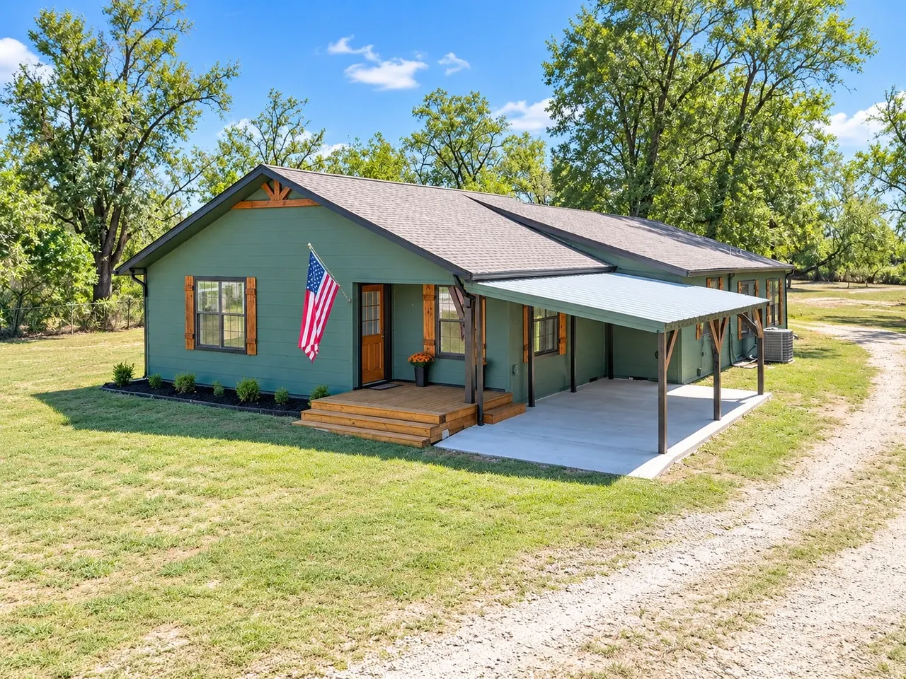 Front exterior — 12510 Gun Club Road, Okmulgee, OK 74447