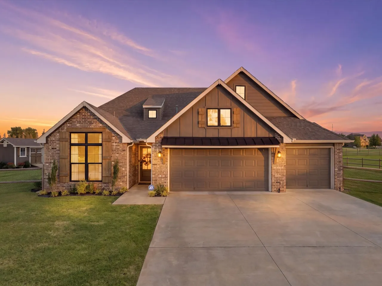 Front exterior — 9001 N 63rd EastAvenue, Owasso, OK 74055
