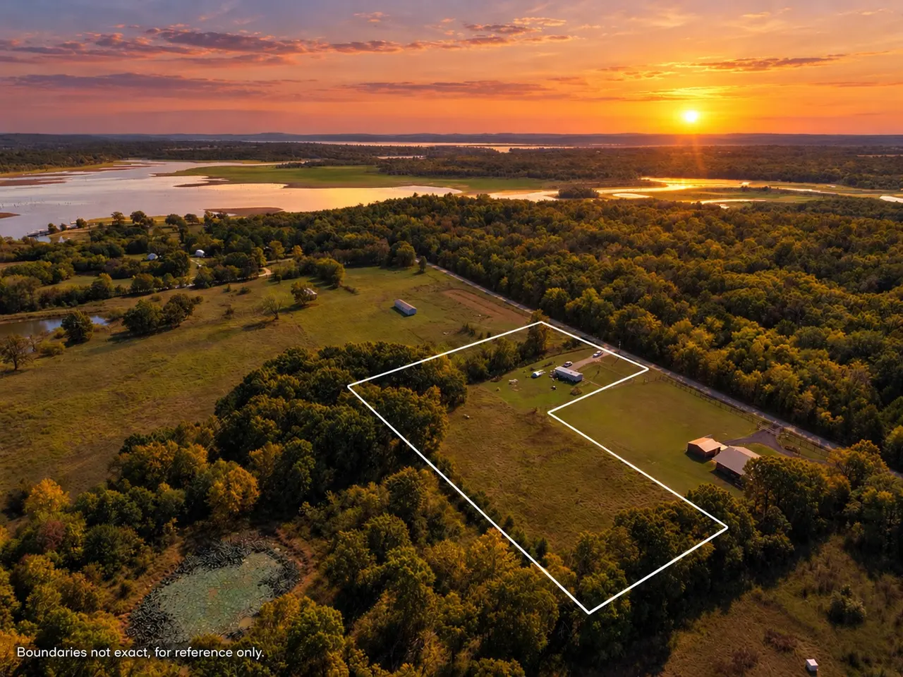 Front exterior — 408785 E 1215 Road, Eufaula, OK 74432