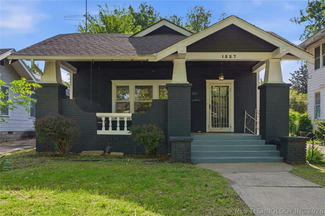 Front exterior — 1527 S Yorktown Avenue, Tulsa, OK 74104