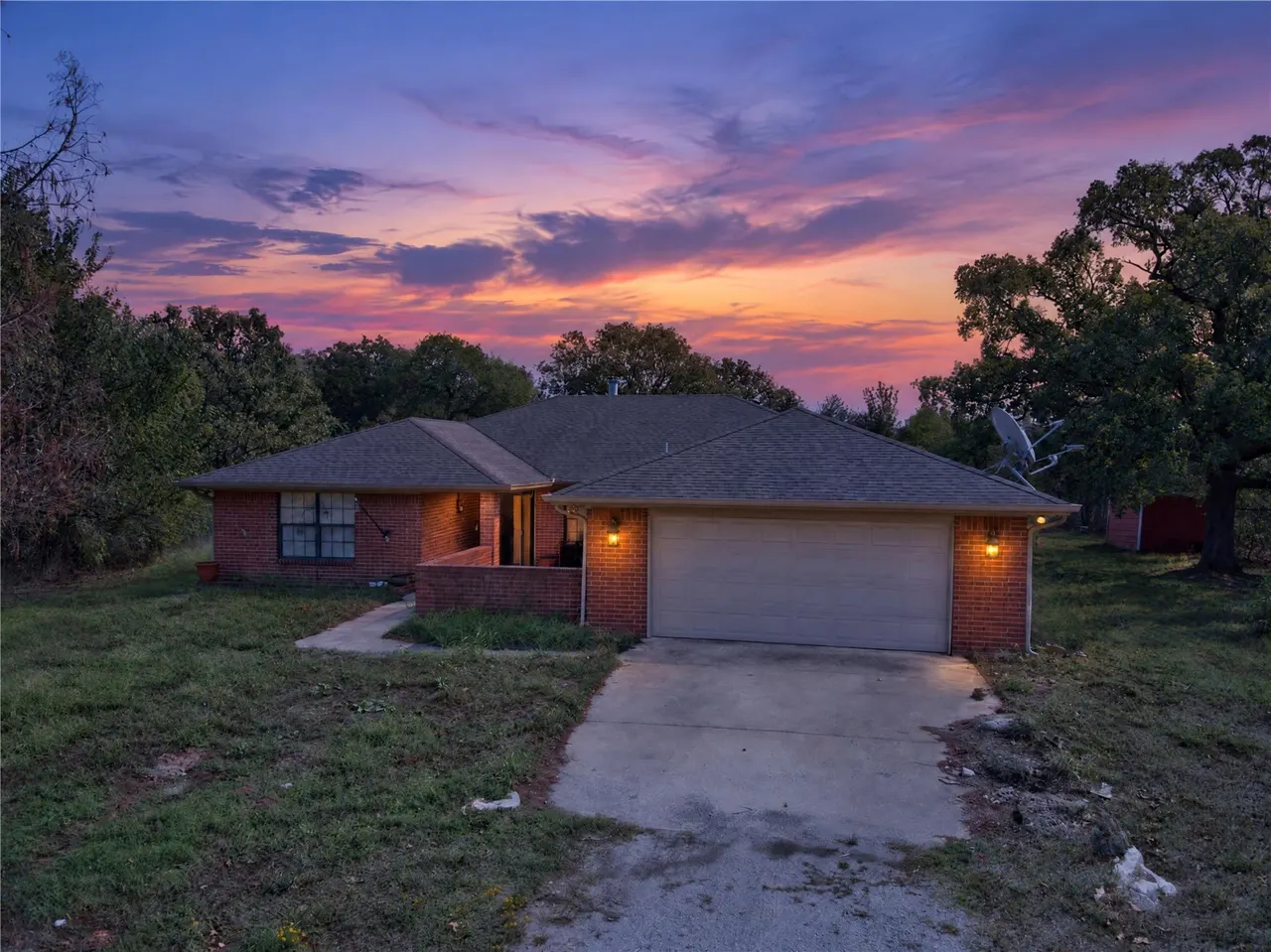 Front exterior — 20287 S 417th WestAvenue, Bristow, OK 74010