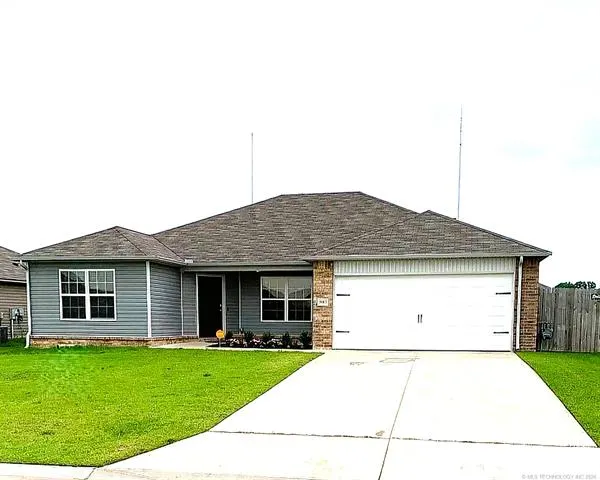 Front exterior — 9183 S 253rd Street, Broken Arrow, OK 74014