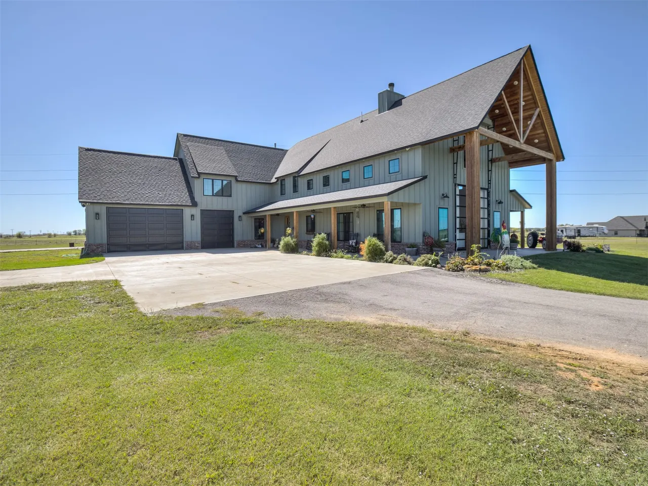 Front exterior — 23960 E 710 Road N, Wagoner, OK 74467