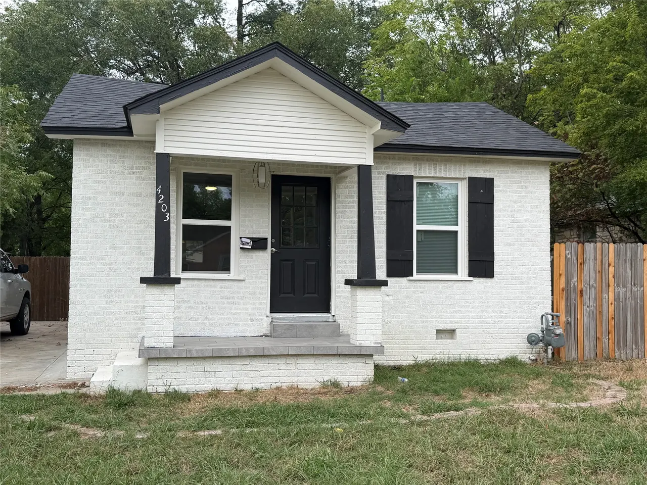 Front exterior — 4203 E 2nd Place, Tulsa, OK 74112