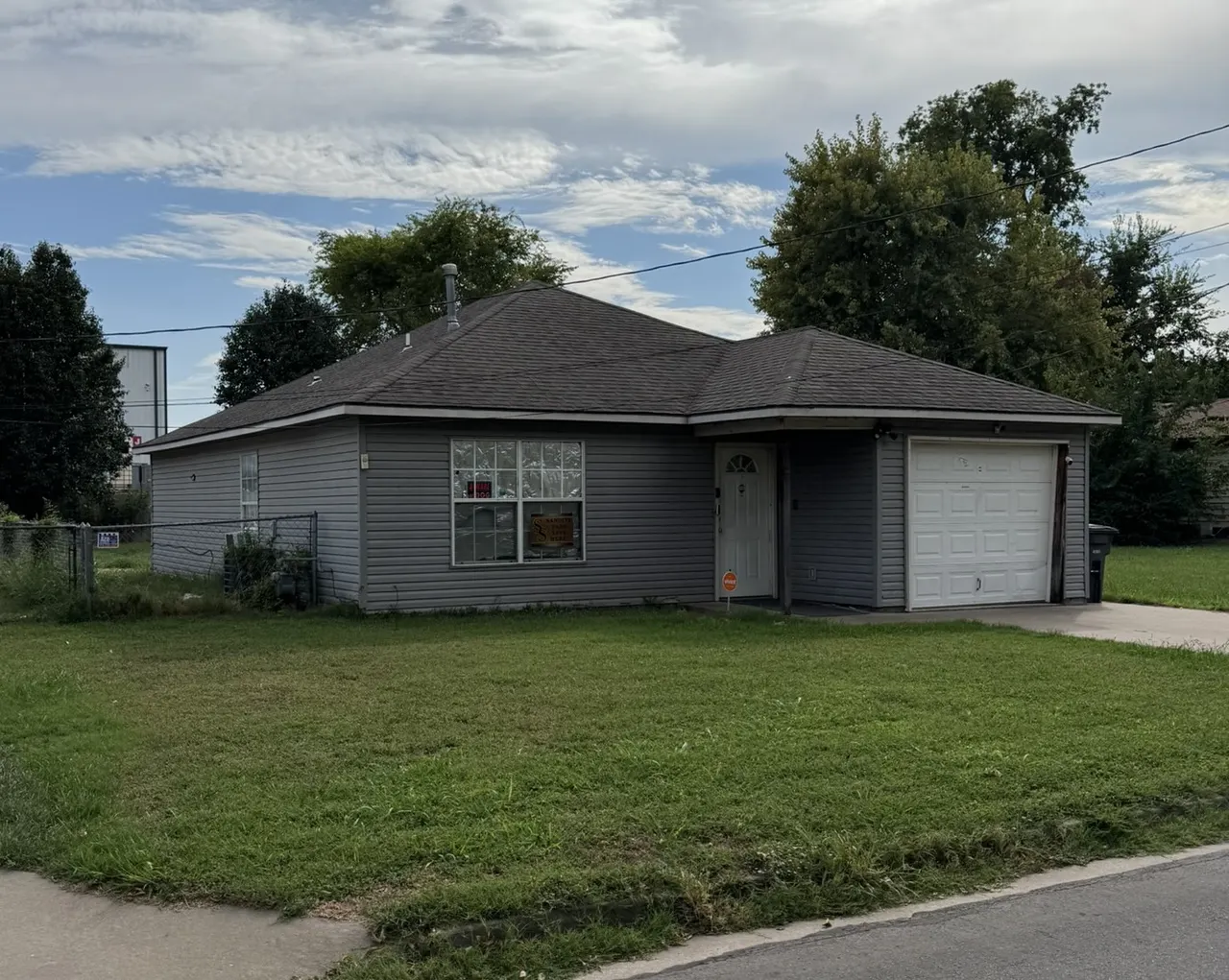 Front exterior — 3612 W 4th Street, Tulsa, OK 74127