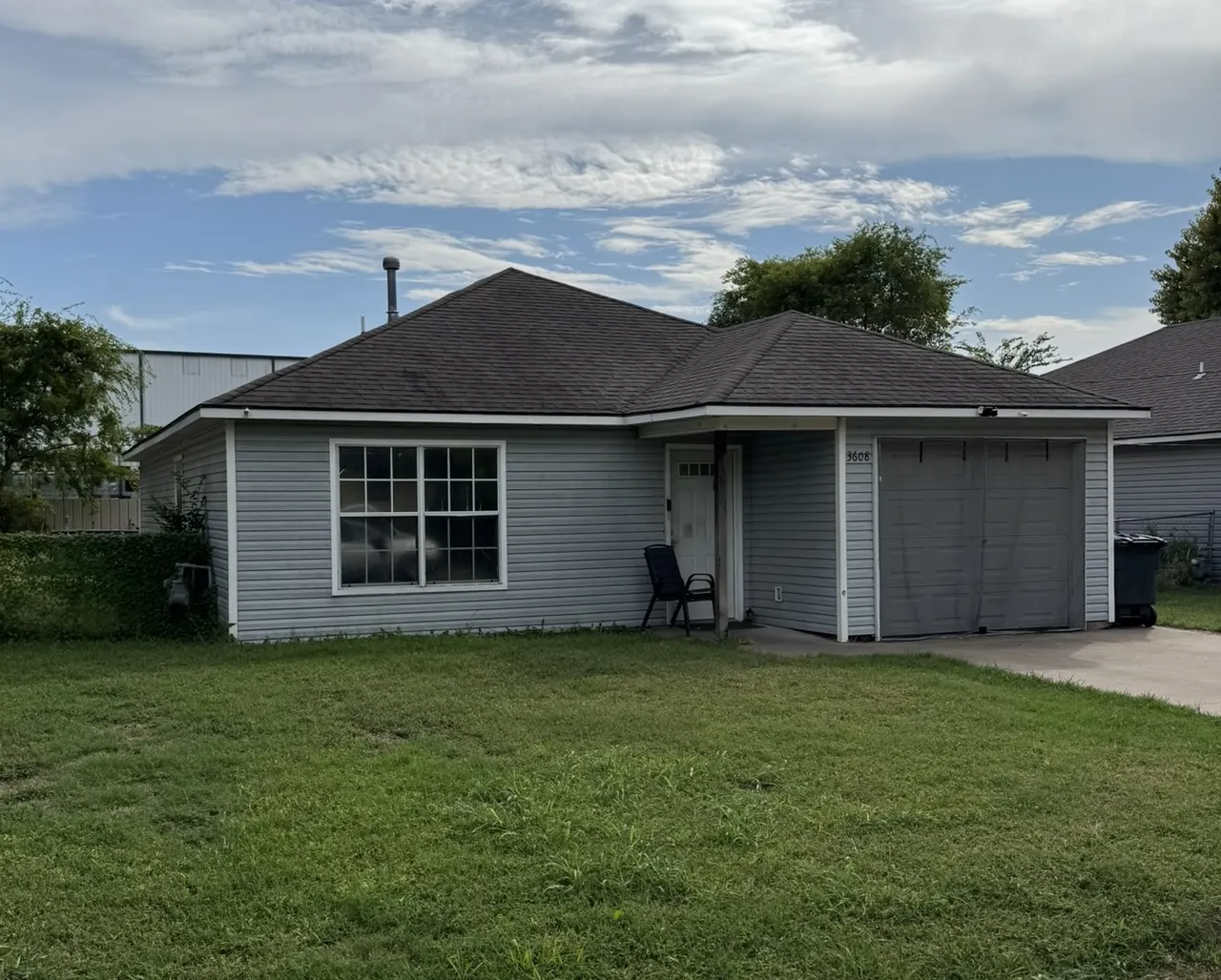 Front exterior — 3608 W 4th Street, Tulsa, OK 74127