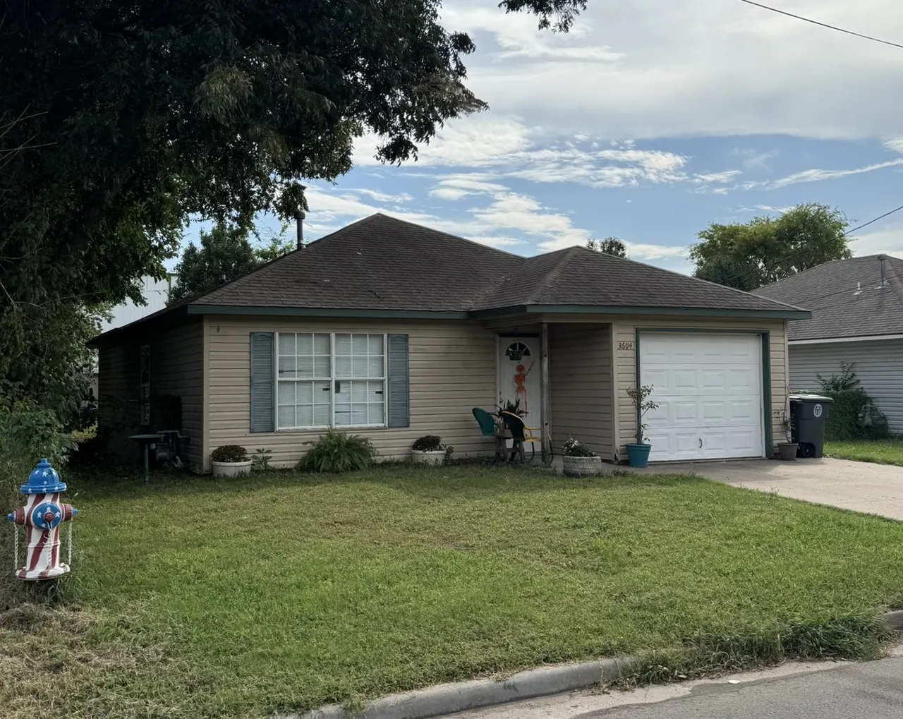 Front exterior — 3604 W 4th Street, Tulsa, OK 74127