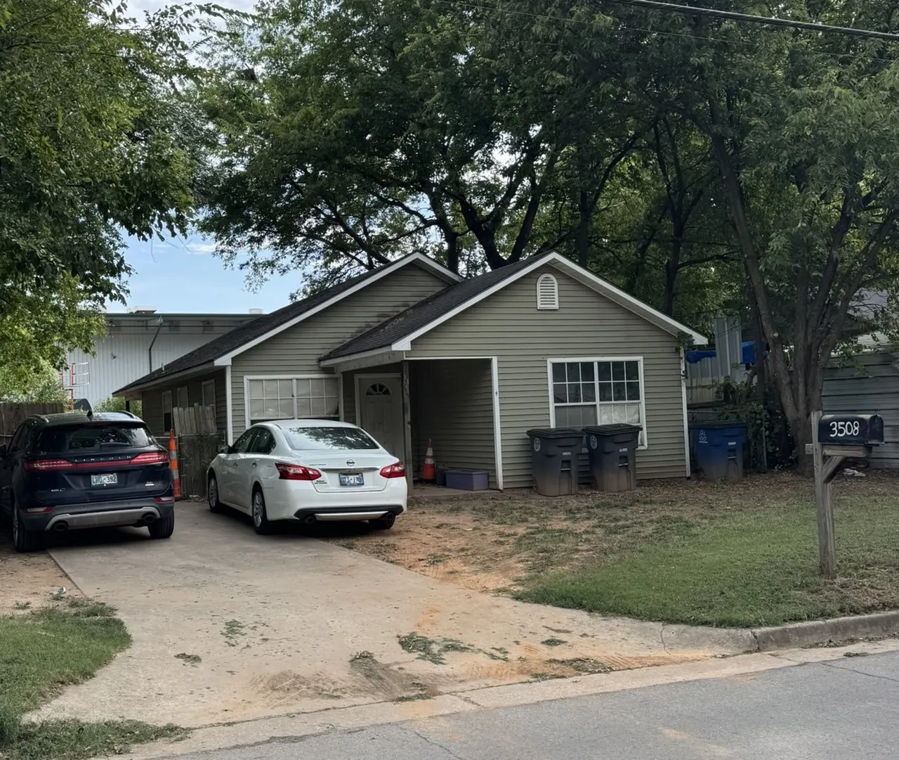 Front exterior — 3508 W 4th Street, Tulsa, OK 74127