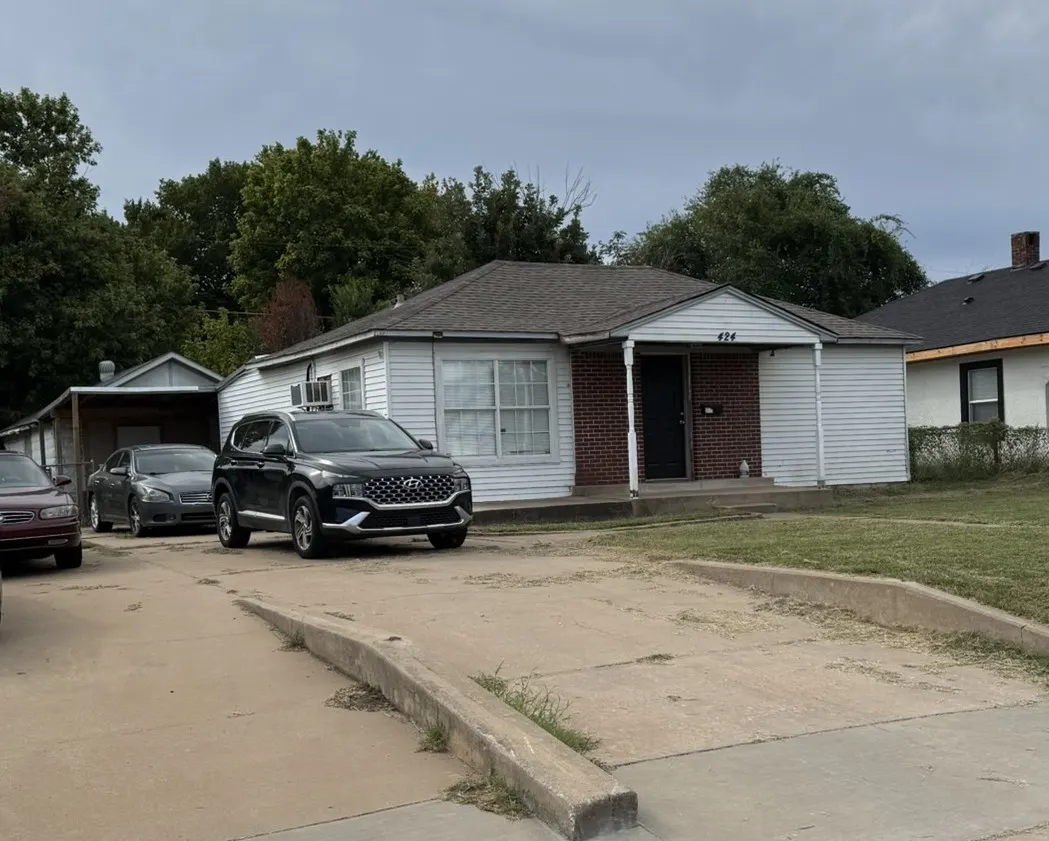Front exterior — 424 S 48th WestAvenue, Tulsa, OK 74127