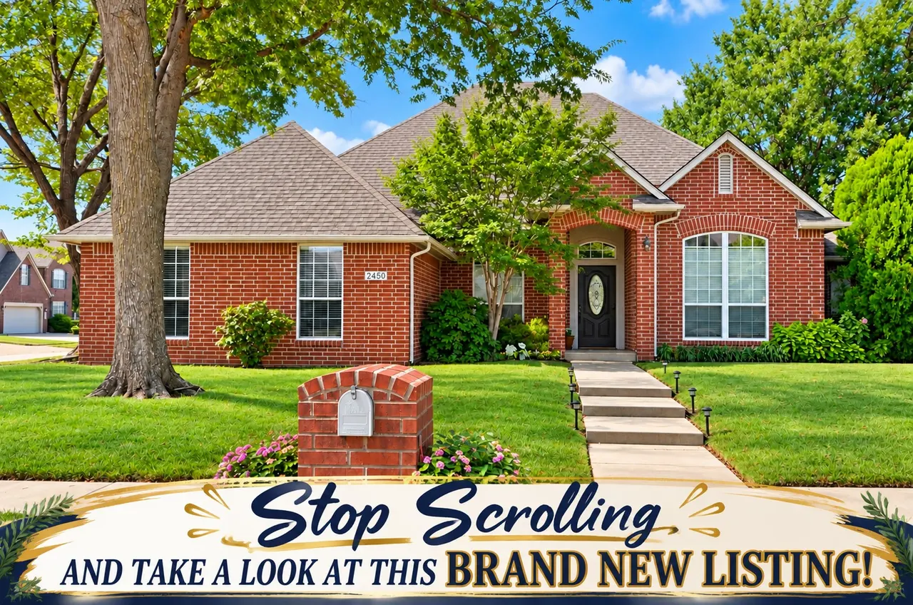 Front exterior — 2450 S Umbrella Place, Broken Arrow, OK 74012