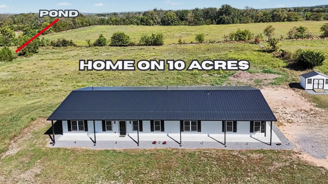 Front exterior — 5400 W Groat Road, Hulbert, OK 74441