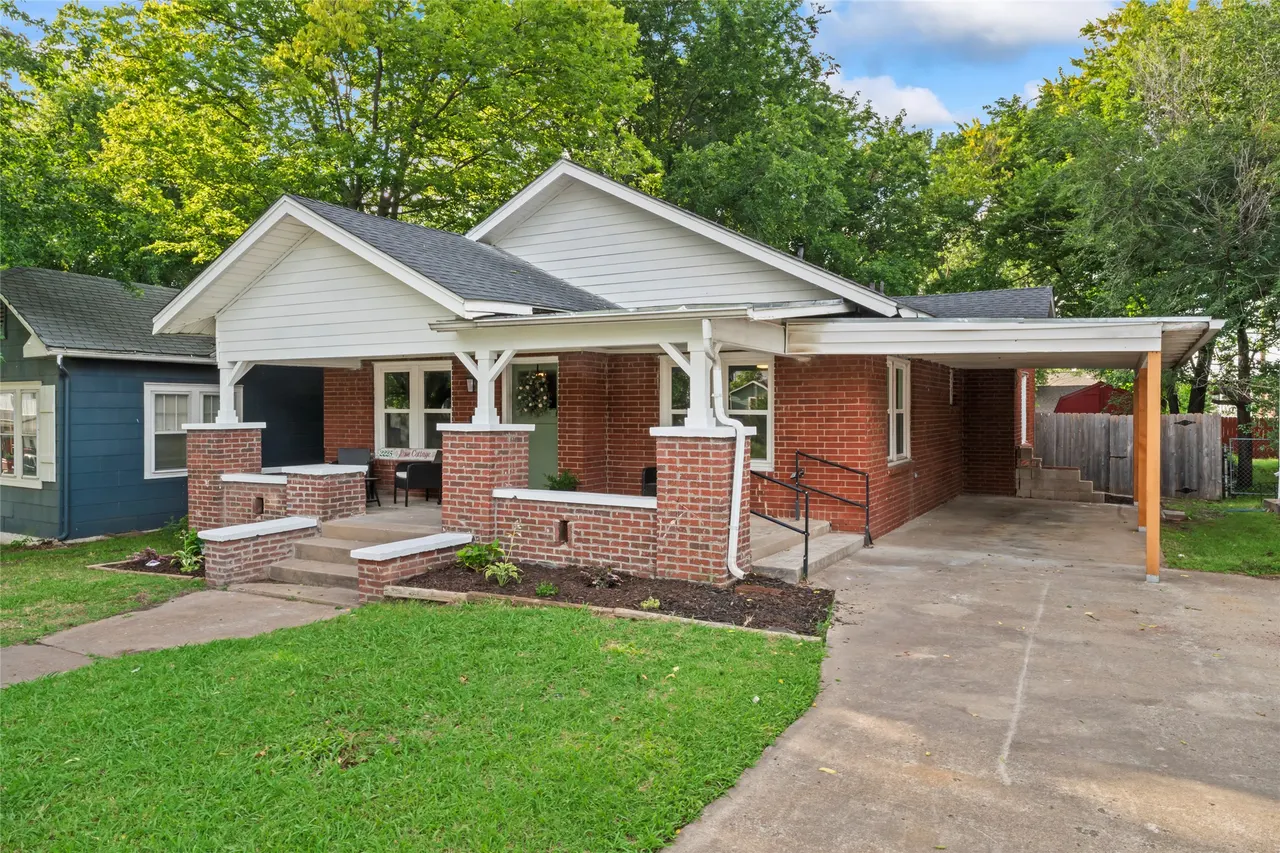 Front exterior — 2225 E 12TH PL Place, Tulsa, OK 74104
