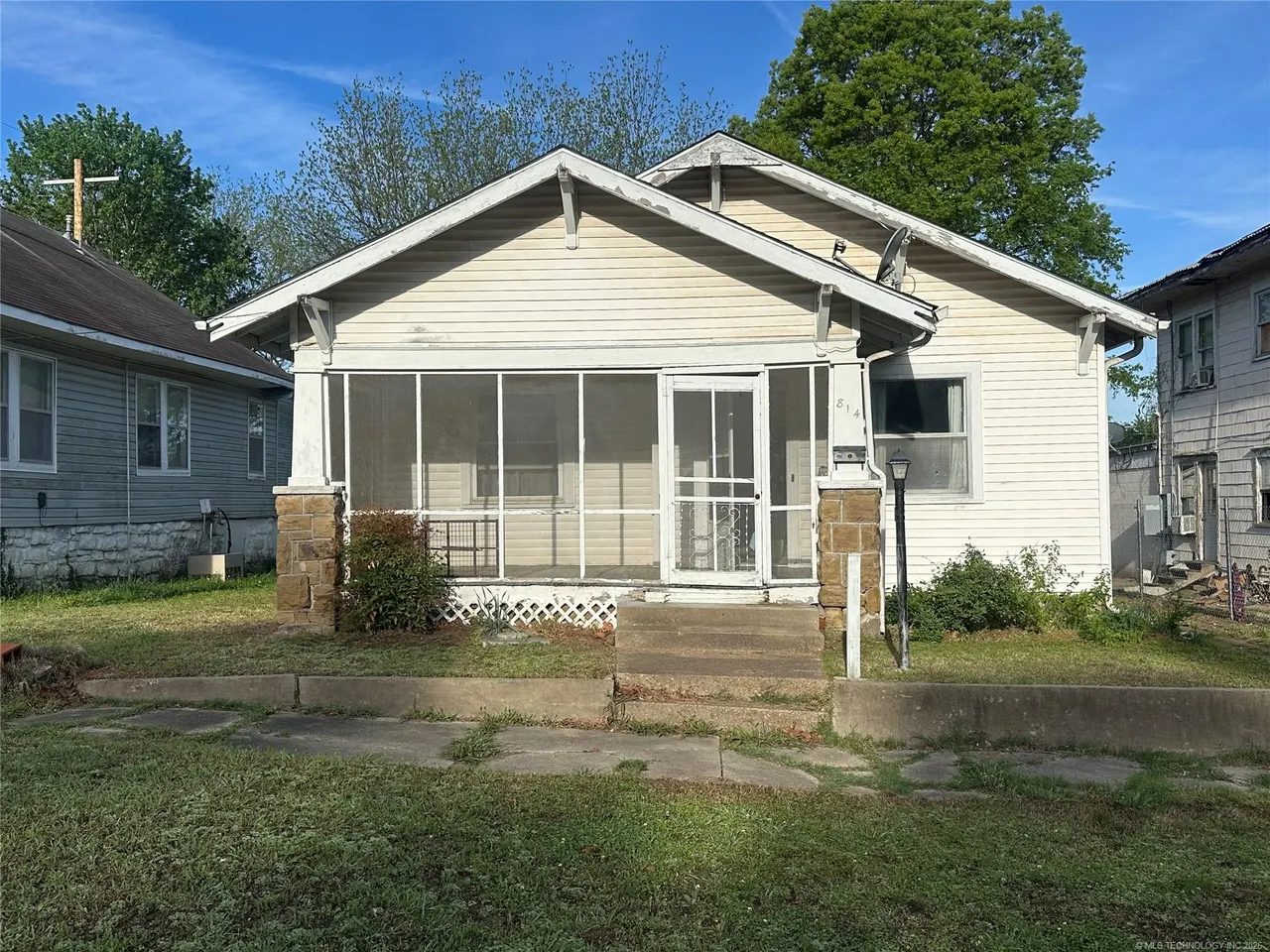 Front exterior — 814 S Severs Street, Okmulgee, OK 74447
