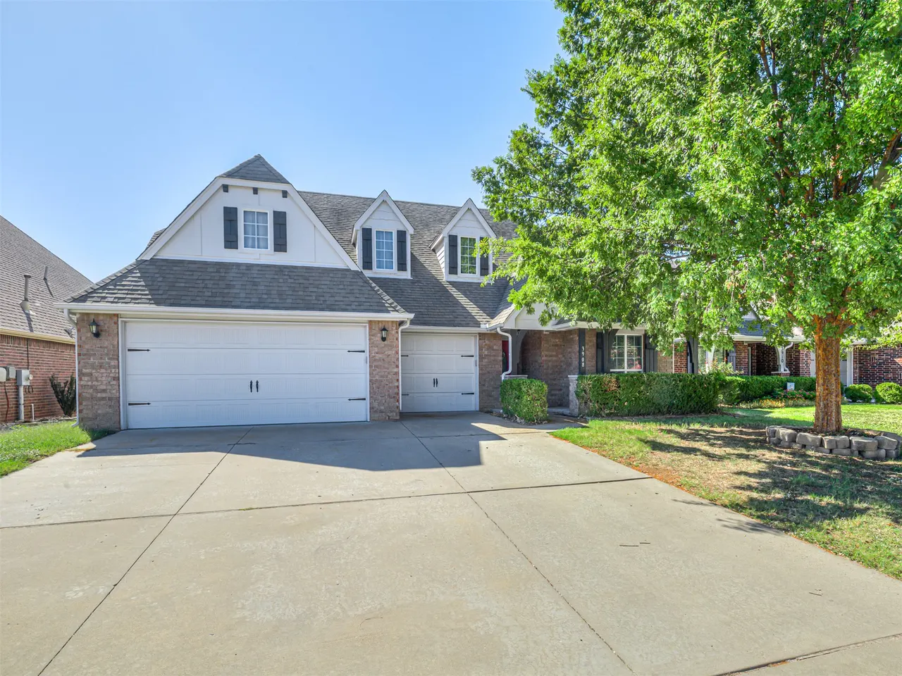 Front exterior — 3908 W 109th Street S, Jenks, OK 74037