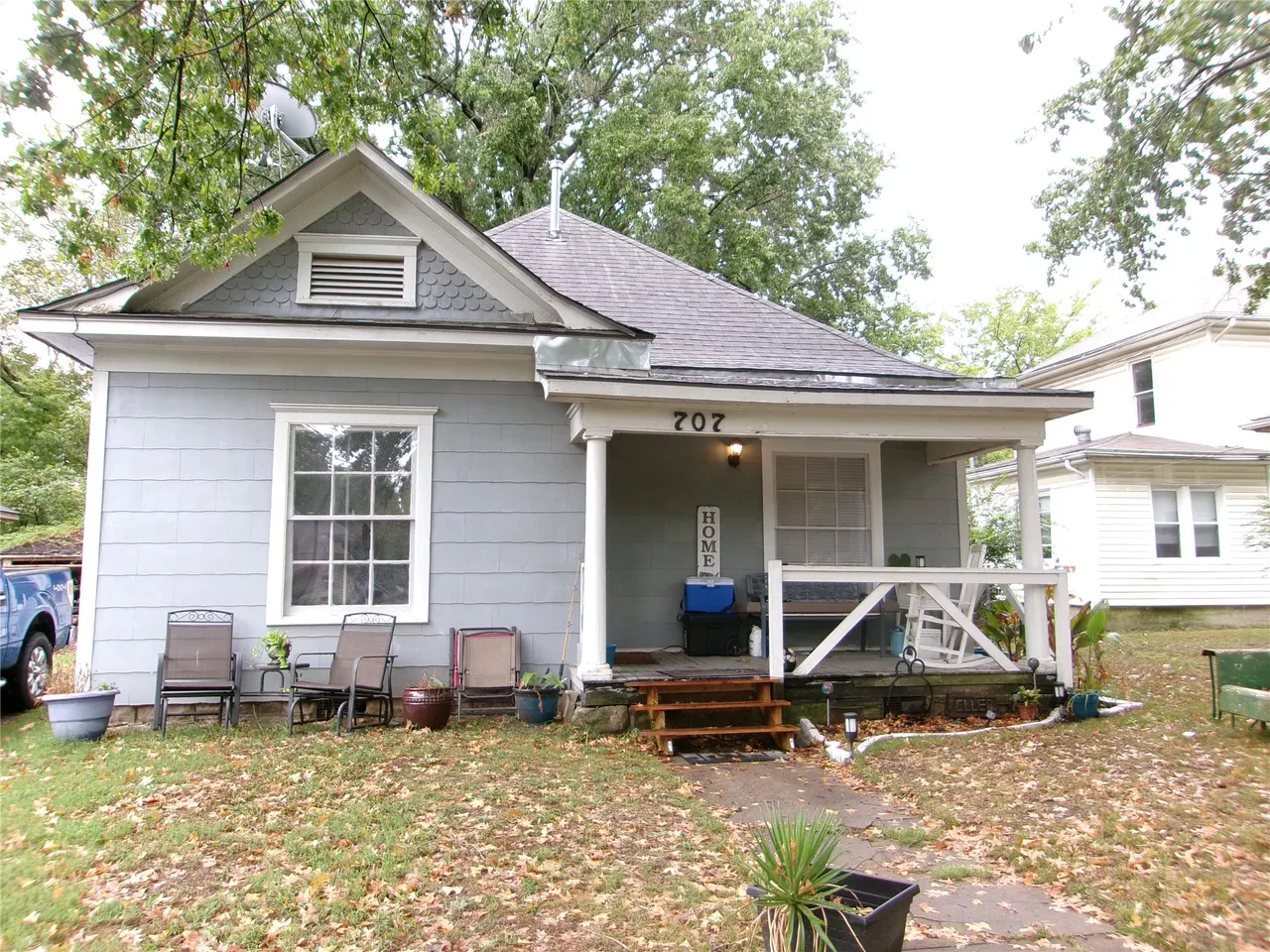 Front exterior — 707 Galveston Street, Muskogee, OK 74403