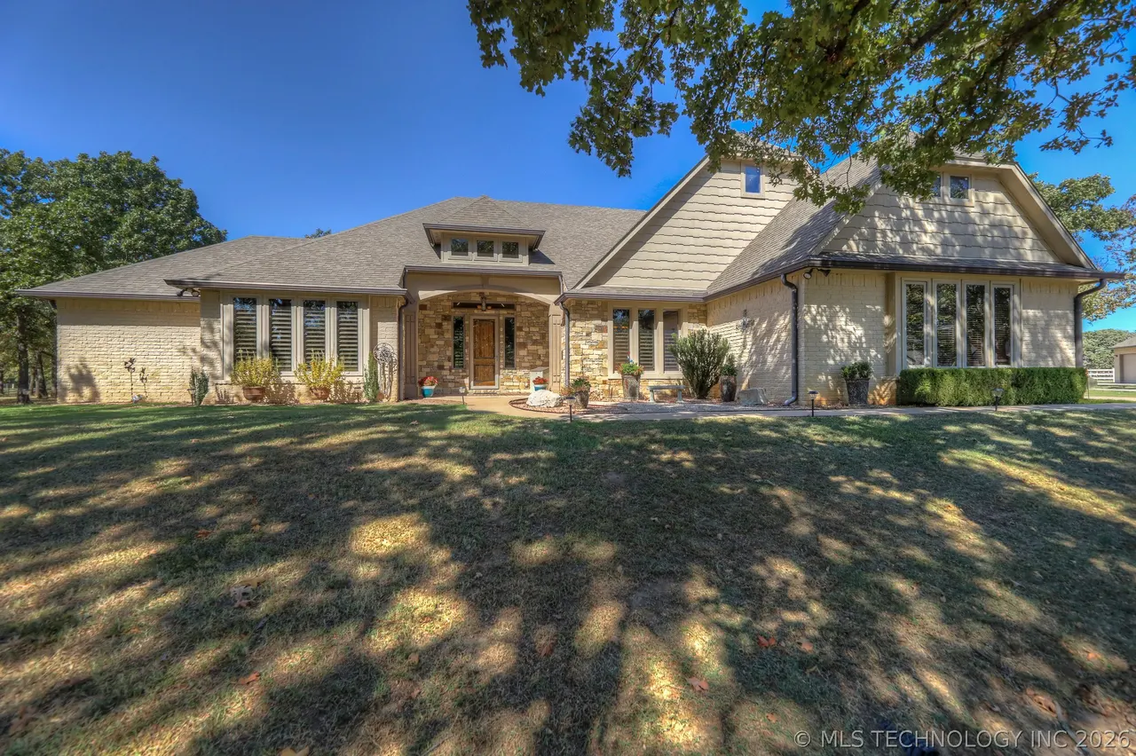 Front exterior — 3704 Cliff Drive, Sand Springs, OK 74063