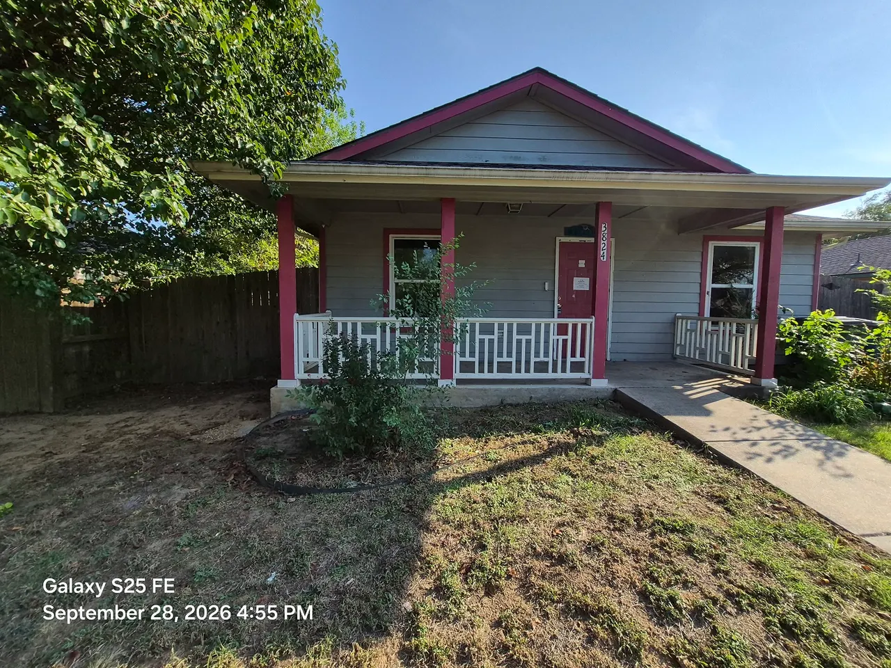 Front exterior — 3824 W 55th Place, Tulsa, OK 74107