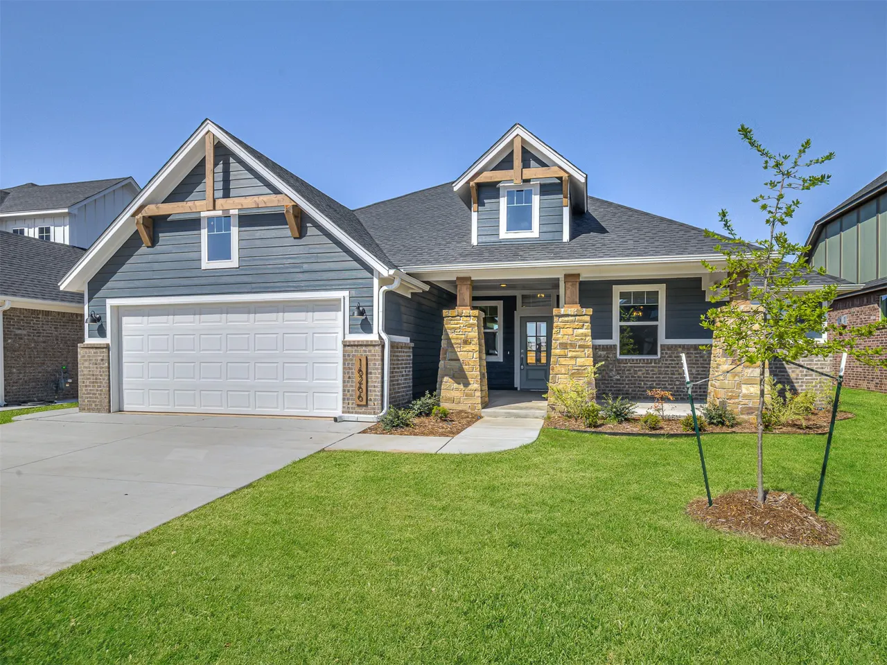 Front exterior — 16266 S 89th Avenue E, Bixby, OK 74008