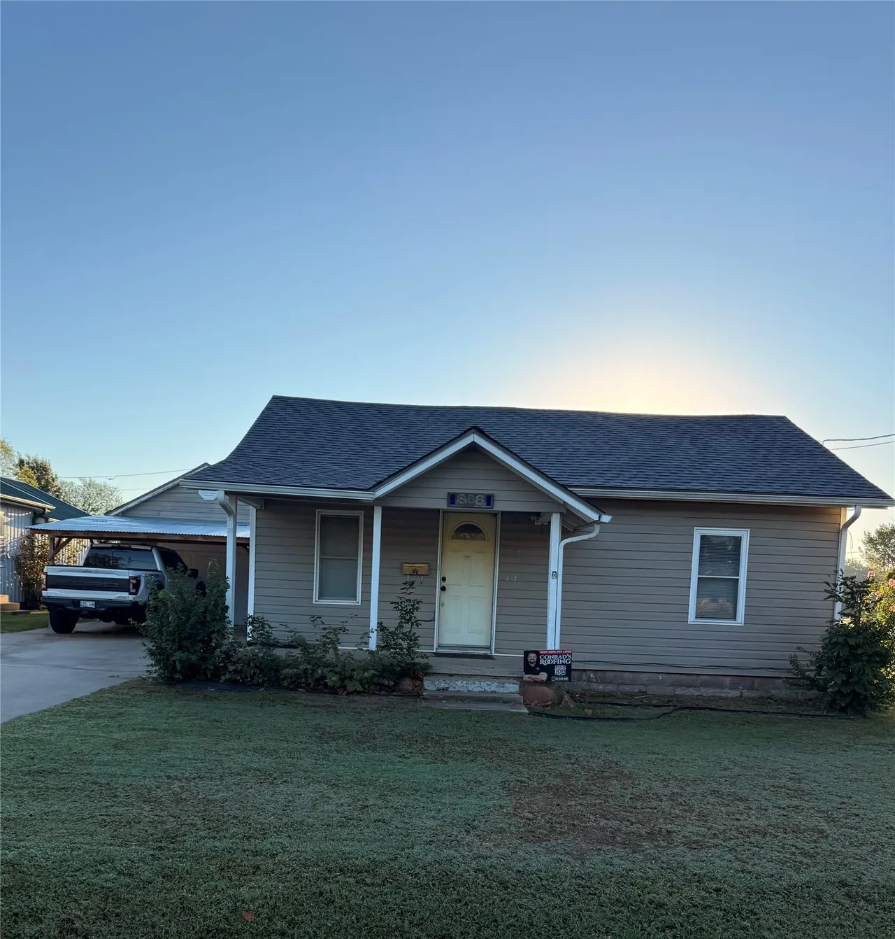 Front exterior — 808 S She She Avenue, Hominy, OK 74035