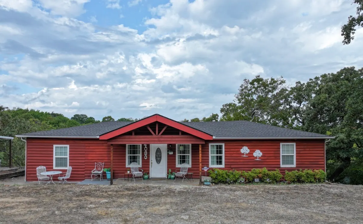 Front exterior — 4080 Bud, Sulphur, OK 73086