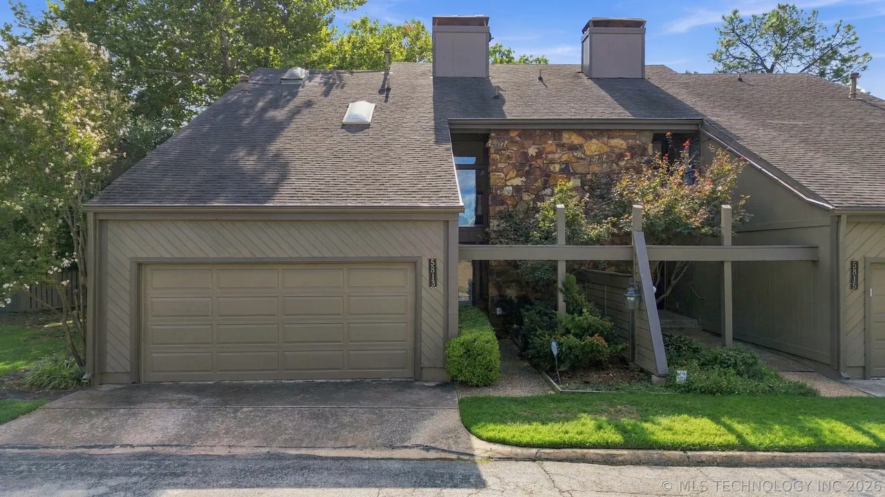 Front exterior — 5813 S Atlanta Avenue 1, Tulsa, OK 74105