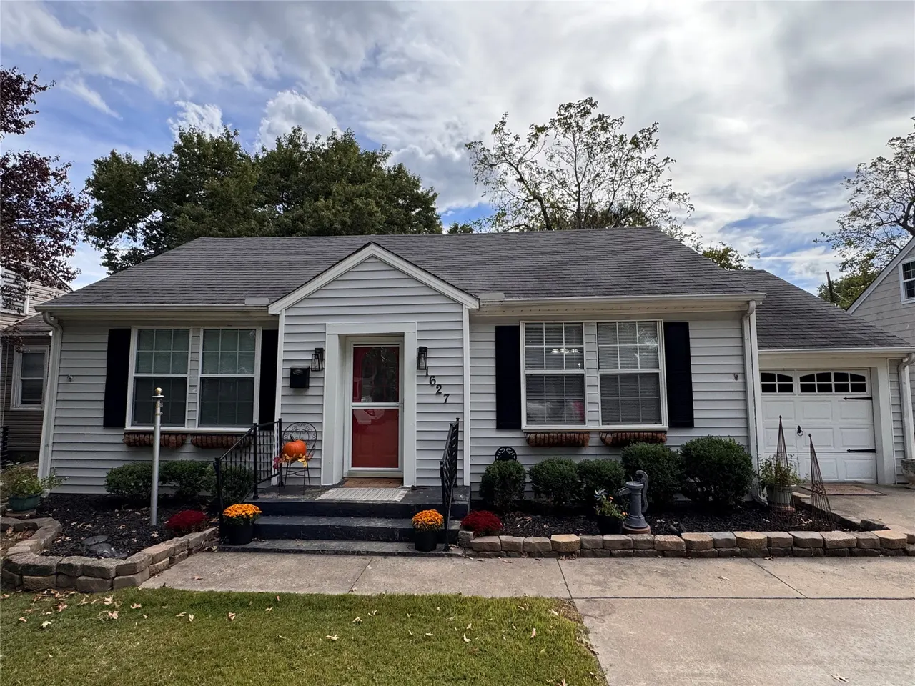 Front exterior — 1627 Irving Street, Muskogee, OK 74403