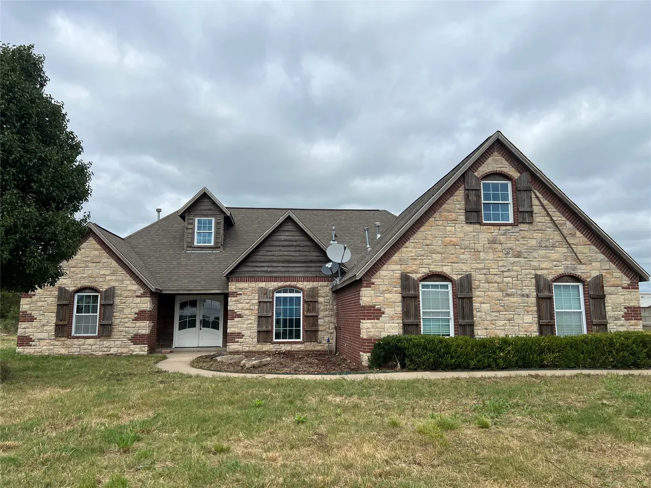 Front exterior — 26295 E 320 Road, Big Cabin, OK 74332