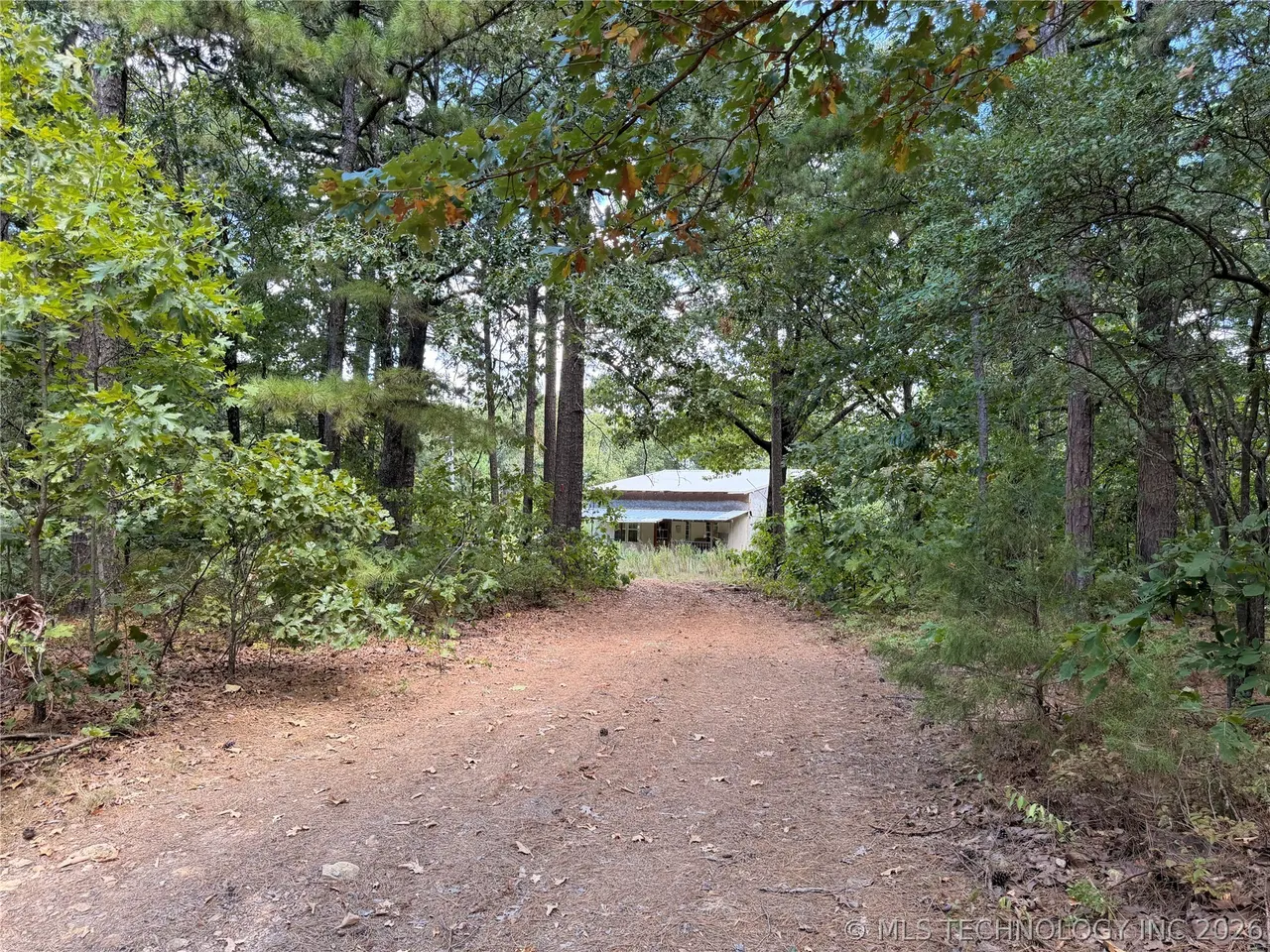 Front exterior — 16508 Round Mtn, Howe, OK 74940