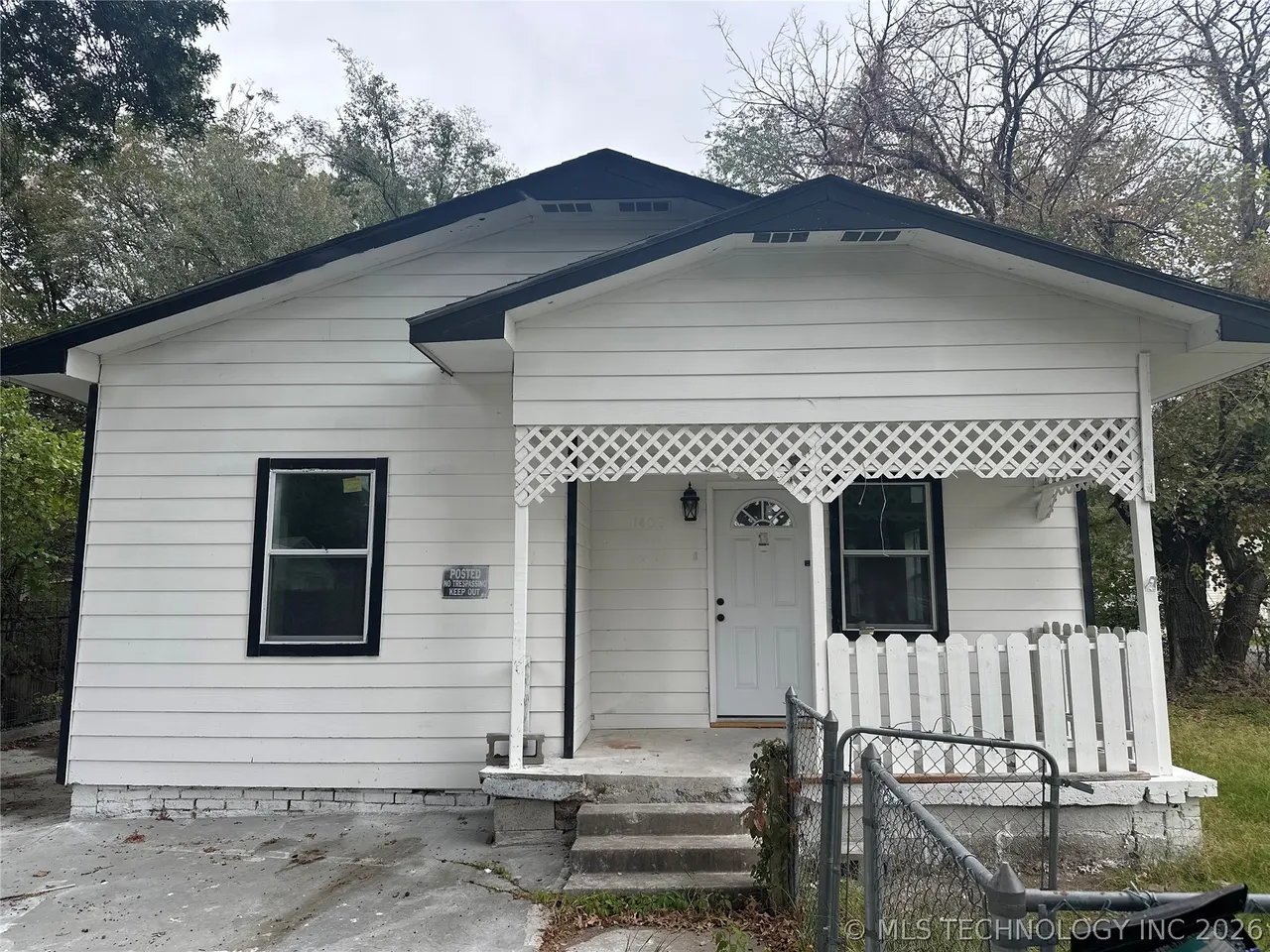 Front exterior — 1402 Cherry Street, Muskogee, OK 74403