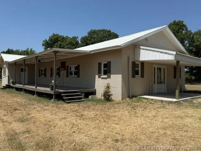 Front exterior — 12025 N 160 Road, Okmulgee, OK 74447
