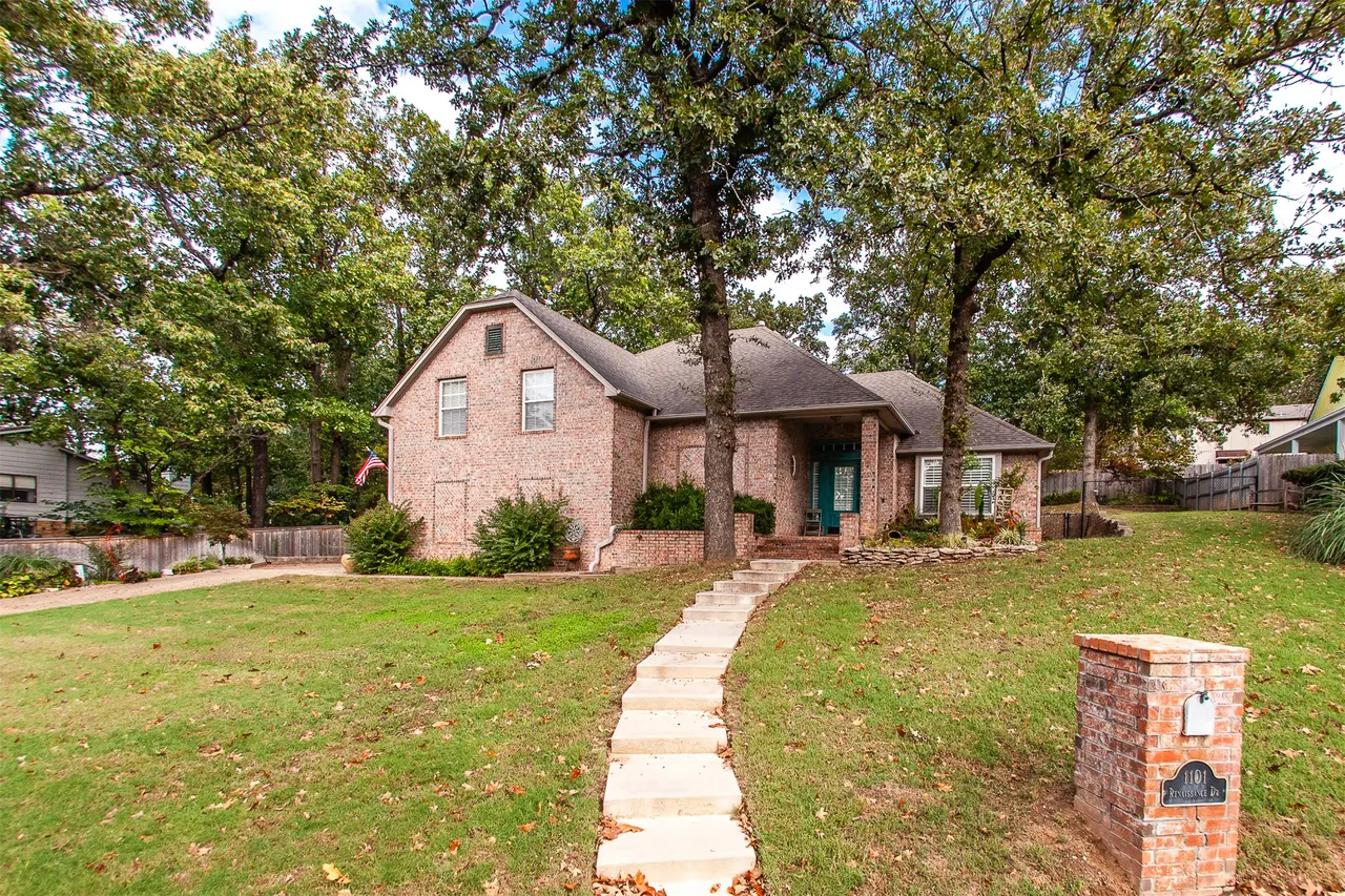 Front exterior — 1101 Renaissance Drive, Sand Springs, OK 74063