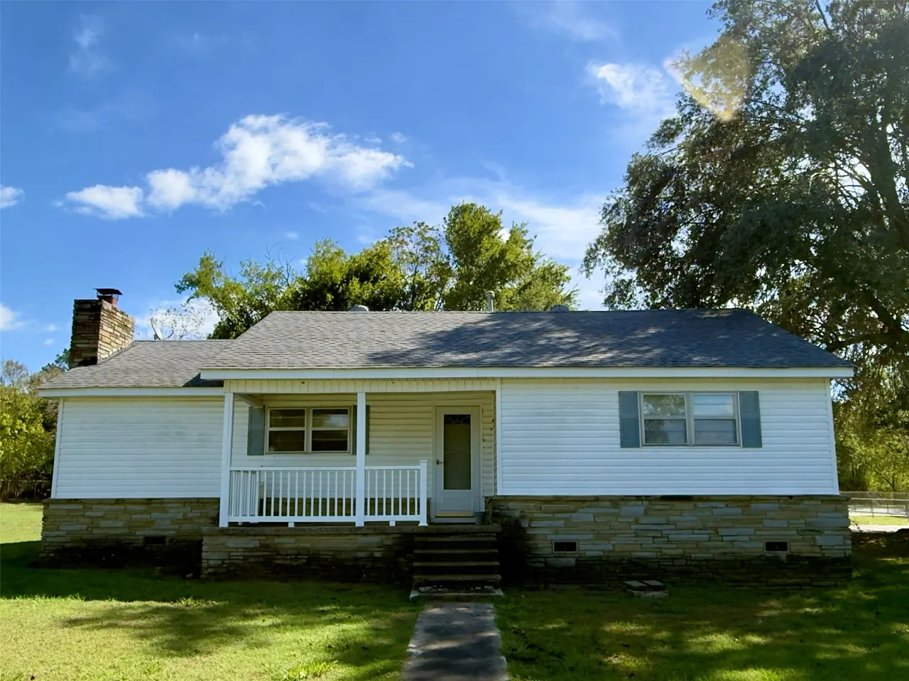 Front exterior — 203 W 3rd Street, Kinta, OK 74552