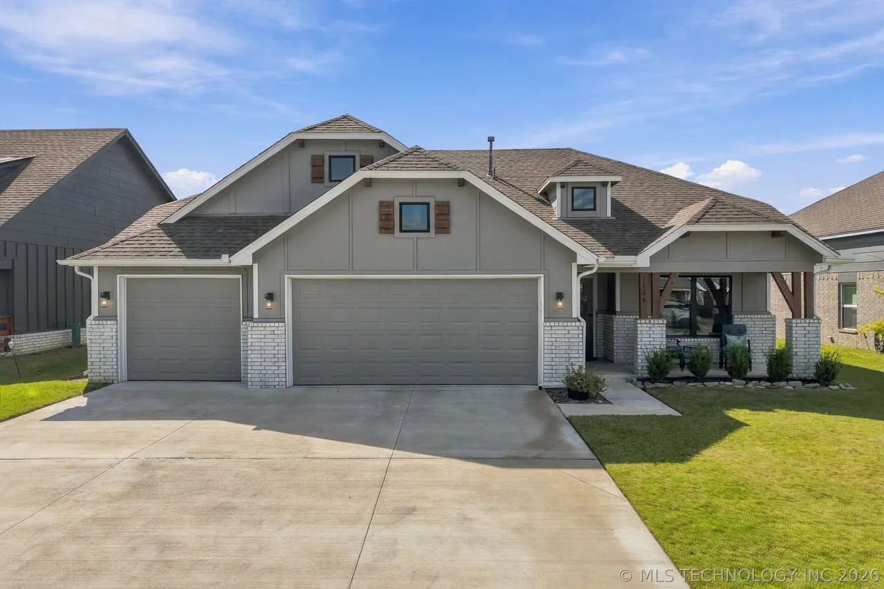 Front exterior — 1664 E 138 Place S, Glenpool, OK 74033