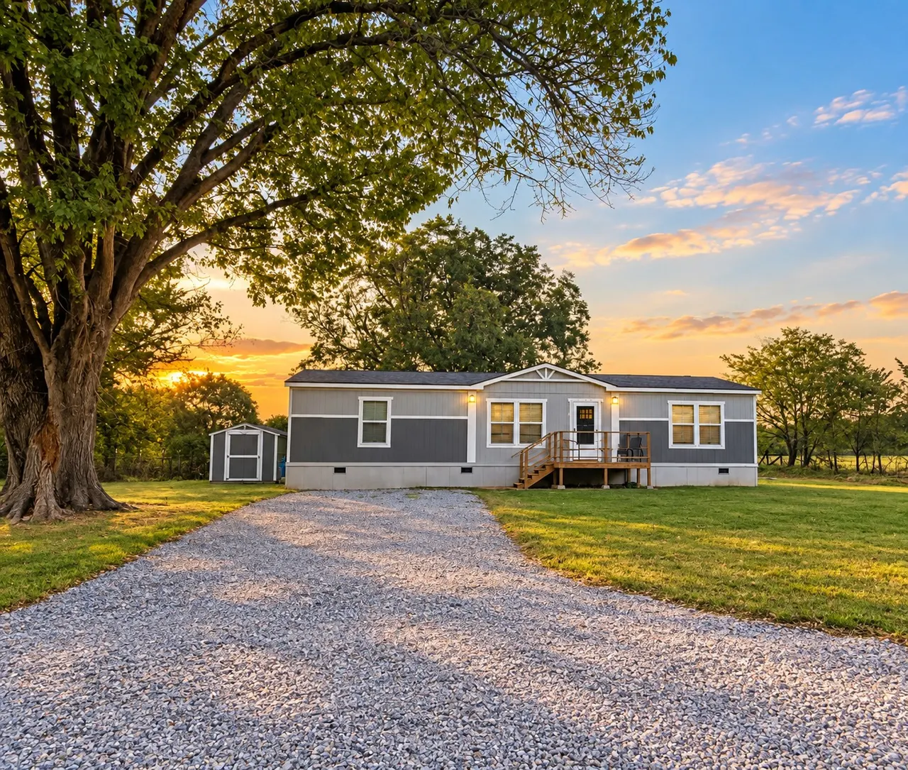 Front exterior — 2409 Yarnaby Road, Hendrix, OK 74741