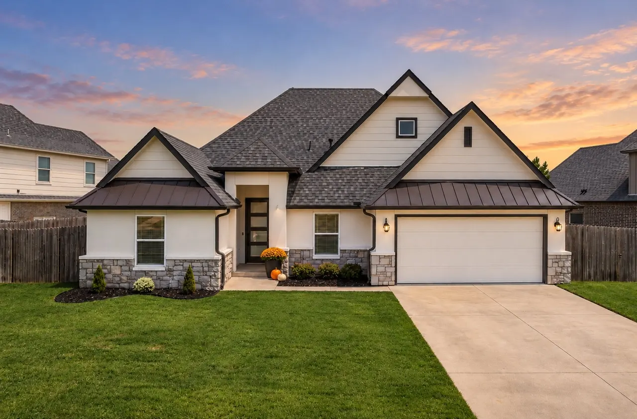 Front exterior — 421 E 127th Place S, Jenks, OK 74037