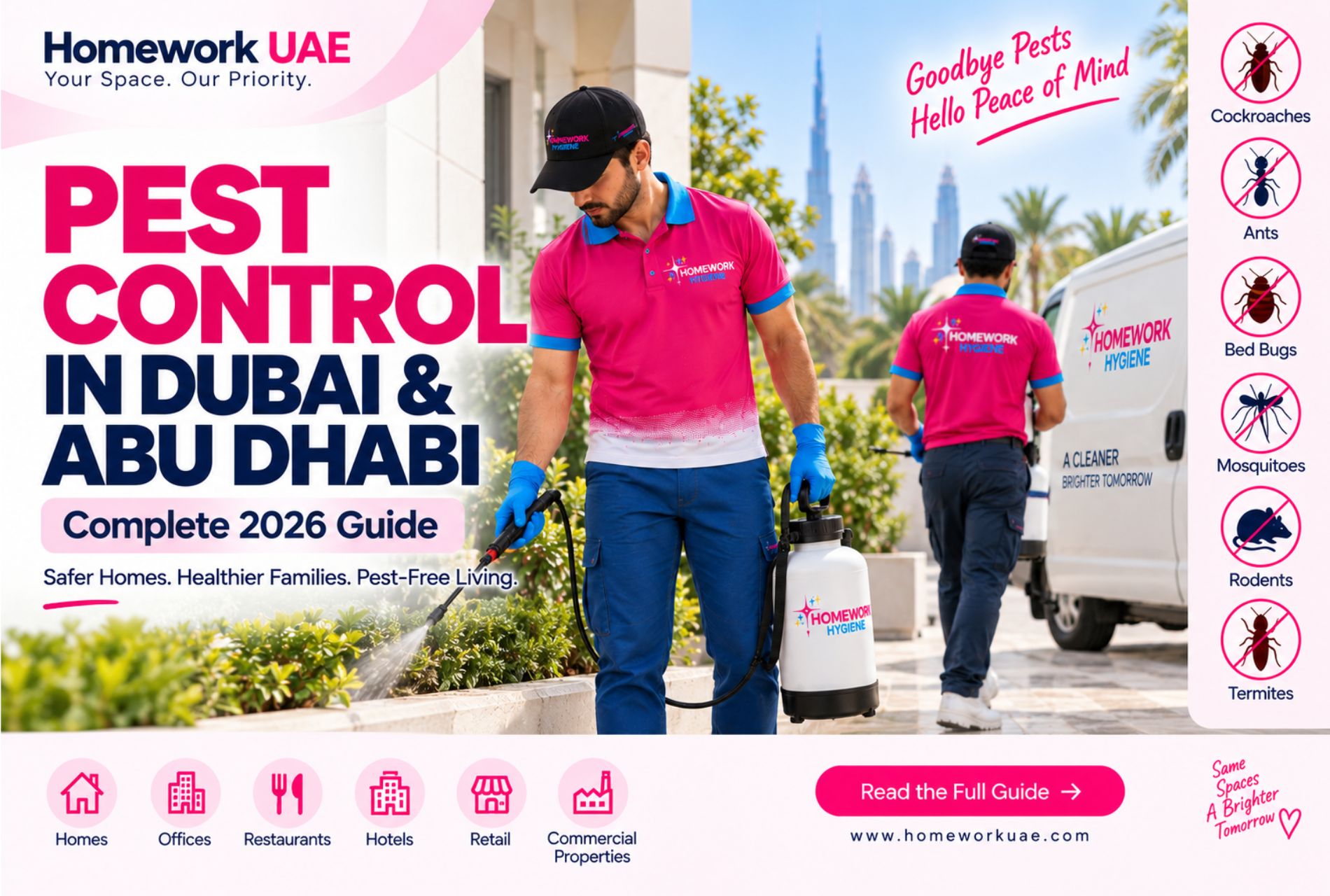 Pest Control in Dubai & Abu Dhabi: Complete 2026 Guide for Homes and Businesses