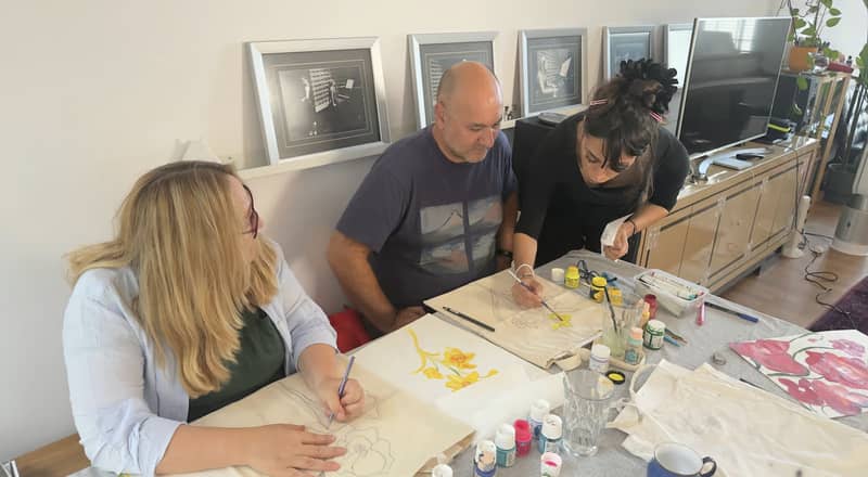 Home Education Art Class