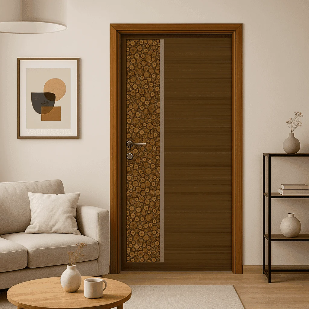 wooden door — wood