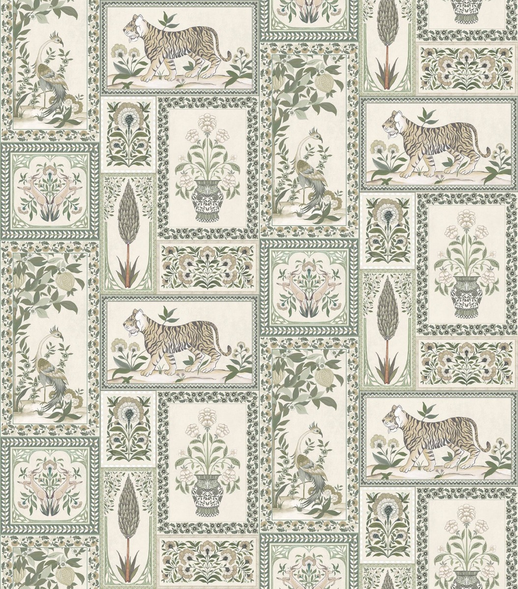 Courtyard Wallpaper Milton King — wallpaper