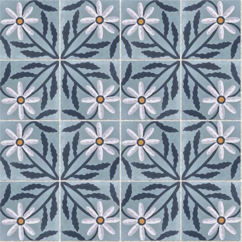 Montauk Daisy Saltwater Stack Grow House Grow Lx7ao8, FancyWalls, Tile, Tile