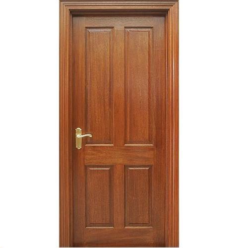 Solid Wooden Door — hinged