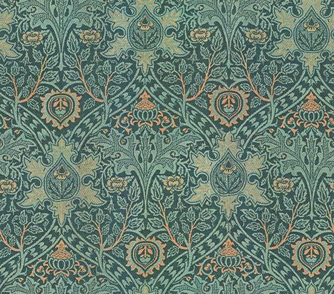 William Morris Ispahan Textile 2435 Mm Architextures, FancyWalls, Wallpaper, შპალერი
